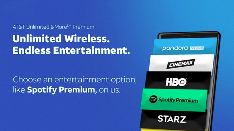 get free spotify premium via att