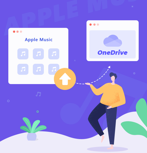upload apple music to onedrive