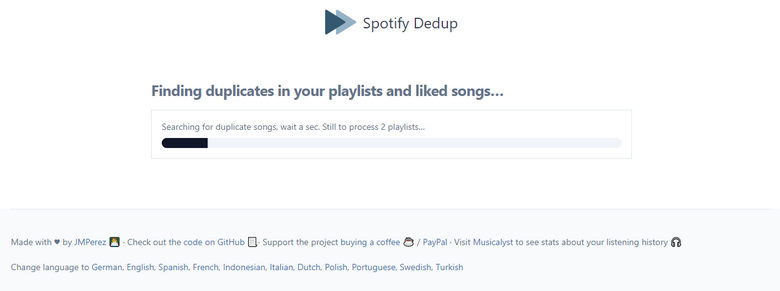 find duplicates on spotify playlist spotify dedup
