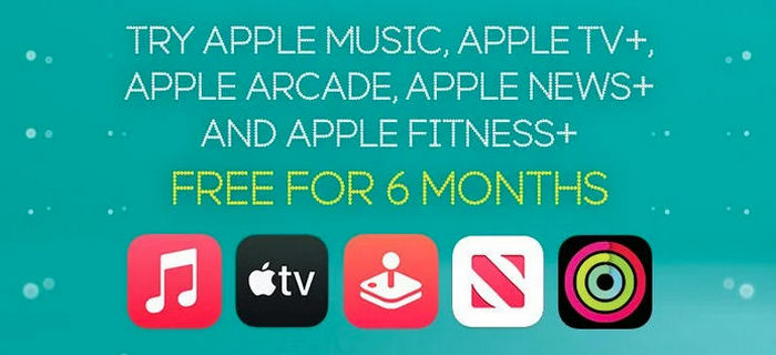 free apple music by ee