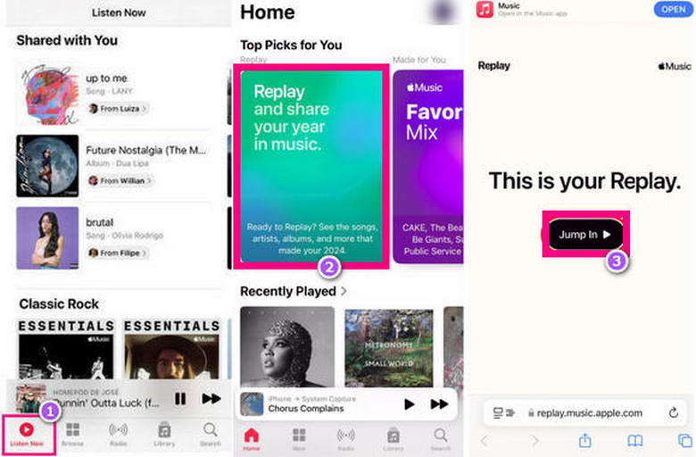 get apple music replay 2024 on mobile