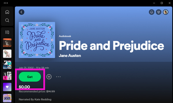get free audiobooks on spotify