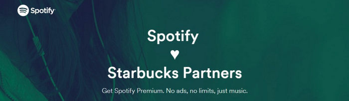 get free spotify premium via starbucks