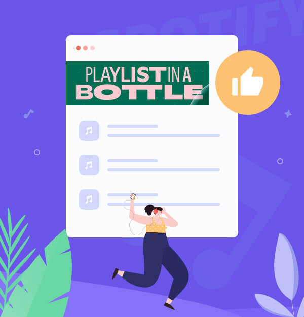 spotify playlist in a bottle