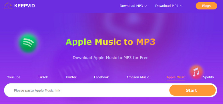 keepvid apple music to mp3