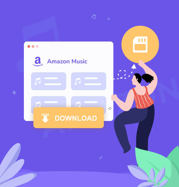 move amazon music to sd card