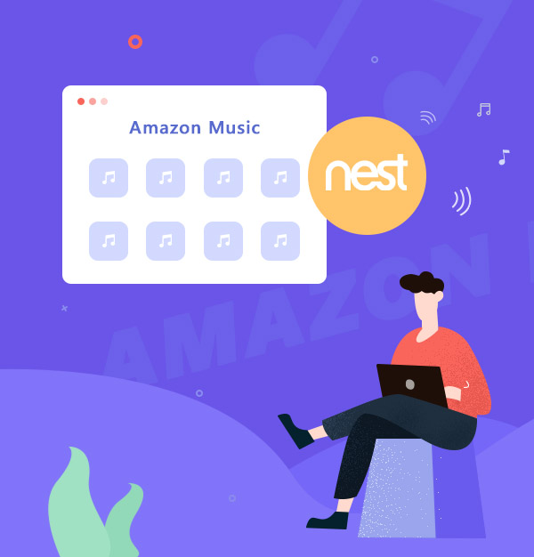 play amazon music on google nest