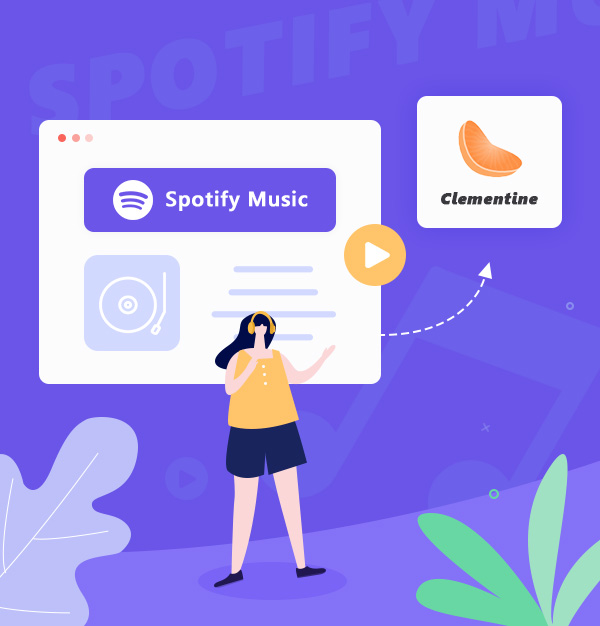 play spotify music to clementine