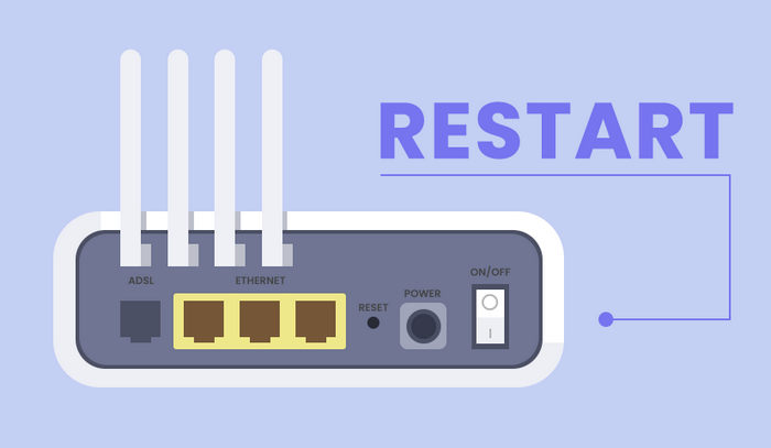 restart wifi router