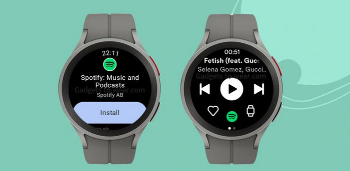 play spotify on samsung watch