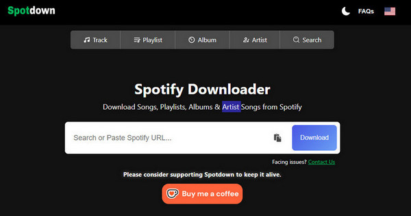 spotdown spotify downloader