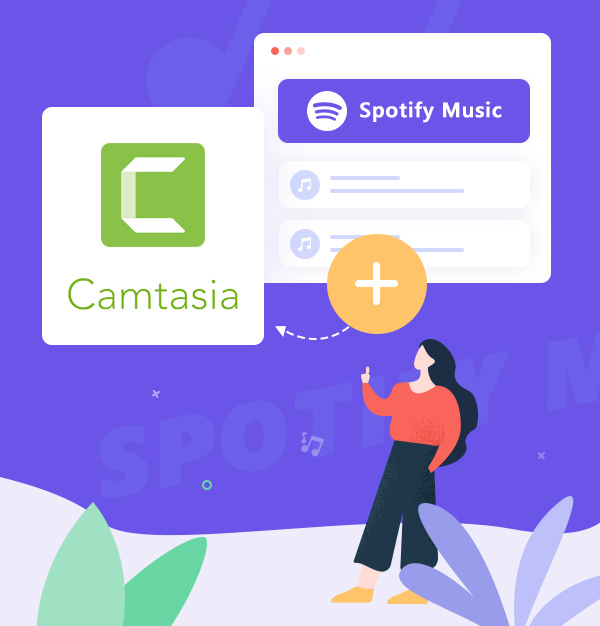 add spotify music to camtasia