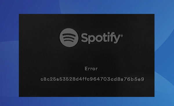 spotify on playstation not working