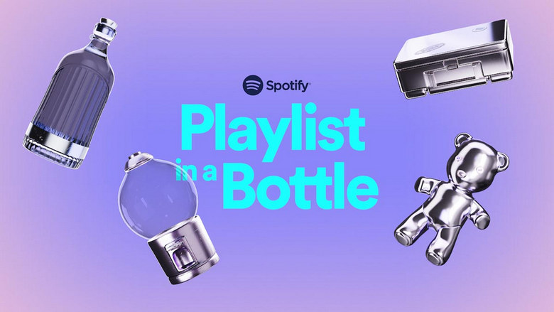 spotify playlist in a bottle