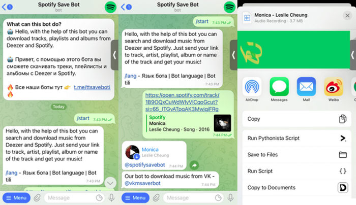 telegram spotify bot