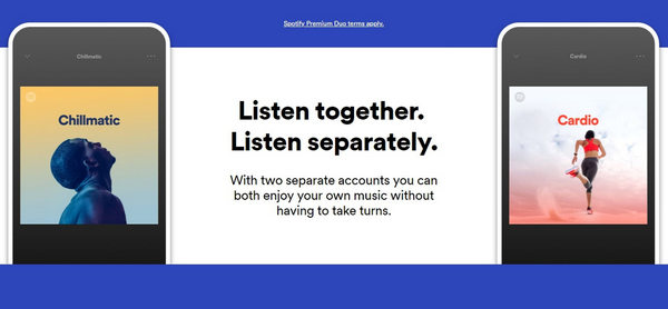 what is spotify premium duo