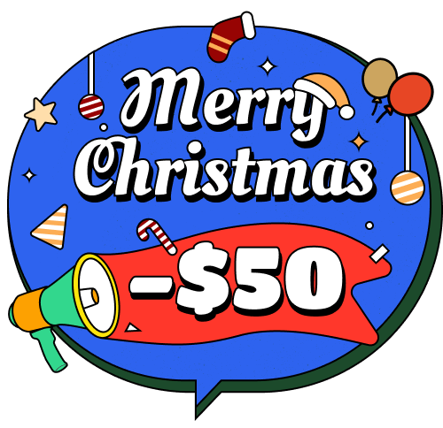 christmas sale 50