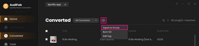 export spotify to itunes